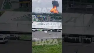 Русские вертолеты отработали по русской не нефтебазе #2023 #ukraine #war #military #пригожин