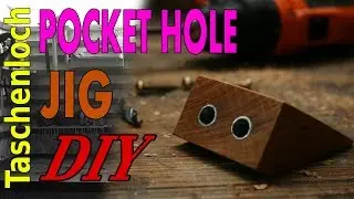 MAKING a Pockethole JIG / DIY Taschenloch vorrichtung