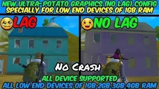 🙏🏻ULTRA POTATO GRAPHICS✌🏻 CONFIG FOR PUBG MOBILE 1.4 + NO LAG - BOOMBAAM YT | PUBG LAG FIX