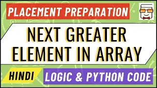 Next Greater Element in Array | Amazon | Adobe | Flipkart | Microsoft Coding Round (Question 14)
