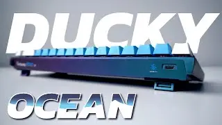 Ducky Mecha SF Radiant OCEAN Review! THIS PAINT COLOR IS BEAUTIFUL!