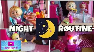 Le avventure di Masha: NIGHT ROUTINE