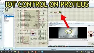 how to make IOT control projects on proteus professional