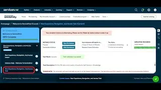 Next Experience, Navigation, and Access ​Task | Welcome to ServiceNow | Virtual Internship