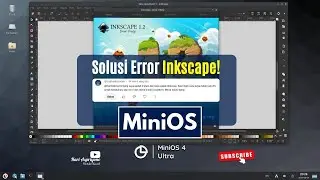 Inkscape Error Solution on MiniOS 4 Ultra Failed to Save to DXF Format