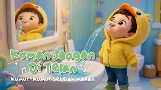 AWAS KUMAN JAHAT! 🦠 Lagu Cuci Tangan & Kumur-Kumur Agar Tidak Sakit Perut | Lagu Baik Sikecil