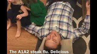Dad got the A1 STEAK Flu!! Doctor Checkup.