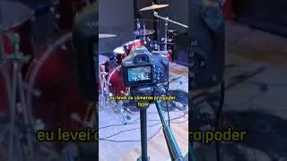 Gravação de Bateria da minha nova música