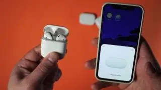 Подключение наушников airpods к IOS (iphone)