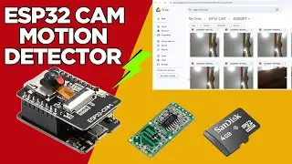 ESP32-CAM Motion Security | Auto Upload to Google Drive & SD Card