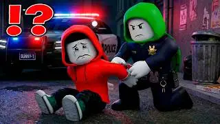 Mikey Became a COP and Arrested JJ!? (Maizen Roblox)