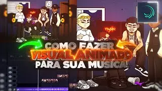 Como Fazer Visual Animado Pelo Celular📱| Tutorial Visual Animado Para Música ( Trap, Plug & Funk ) !