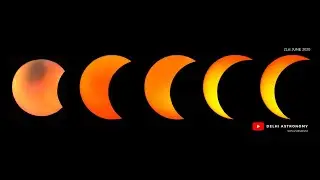 Solistice Solar eclipse New Delhi