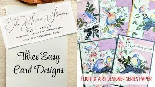 Three Easy Cards Designs | MASS PRODUCING All Occasion Cards!
