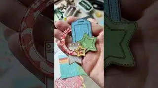 Обучаюший СП "Начальная школа". Отштамповка - декор для альбома в американском стиле
