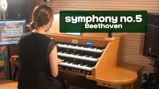 Beethoven symphony no 5 Organ Cover