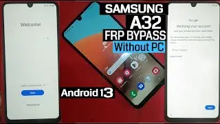 Samsung A32 frp bypass Android 13 | samsung a32 google account bypass | samsung a325f frp unlock