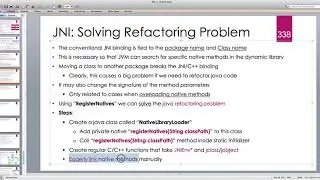 Java Native Interface (JNI) in depth -- Part 49: Solving the Refactoring Problem Once and For All