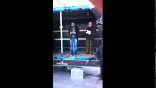 Serdal Benlis tale ved demonstrationen mod det syriske regime