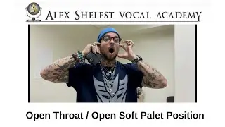 Alex Shelest Vocal Lessons - Open throat / Open Soft Palet position ( SQUARE CONCEPT )