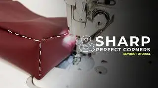 How to Sew PERFECT Corners Like a Pro | Sharp & Clean Edges Sewing Tutorial for Beginners