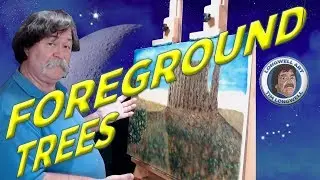 How to Paint Trees in the Foreground for Perspective