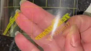 Using High Tack Application Tape