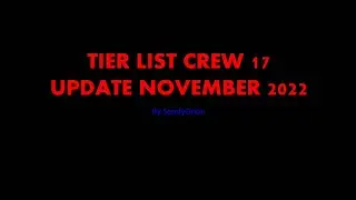 PIRATE ADVANCE OCEAN FANTASY : TIER LIST UPDATE NOVEMBER 2022
