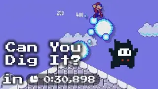 Ninji Speedrun #17 (SMB2 Mario: Can You Dig It?) in 30.898 [WR]