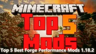 Minecraft  1.18.2 Top 5 Best Forge Performance FPS Boost Mods 1.18.2 (Boost your FPS!)Download Free