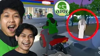 Aku dan Weda jadi Driver OJOL THE GAME