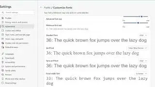 How to Change Font Size in Microsoft Edge Browser | Simple Guide