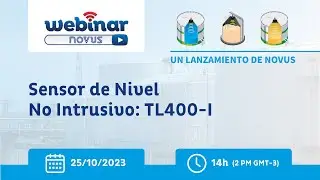 Lanzamiento NOVUS: Sensor de nivel no intrusivo TL400-I