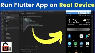 Run Flutter Application on Real Mobile Phone - (Flutter Tutorials)