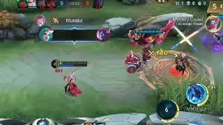 game Mobile legends pake hero vexana #moba #mobilelegends #vexanamobilelegends