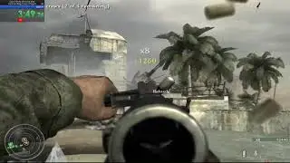 Call of Duty: World at War - Level: Hard Landing Co-Op 2 Player in 6:00.10 with Kaprizka