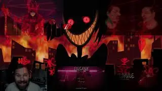 INSANE (A Hazbin Hotel Song) - Black Gryph0n & Baasik [VOCAL COVER MASH-UP]
