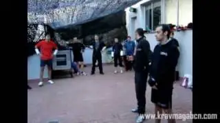 Front Kick - Krav Maga Worldwide Barcelona - Andres Bravo