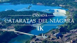 ✅ Cataratas Del Niagara Frontera - ⭐videos en movimiento 4k - Relaxing Landscapes