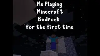 I'm playing Minecraft Bedrock Edition for the FIRST time - Minecraft Bedrock Adventure