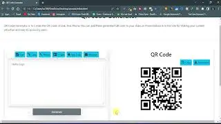 QR Code Generator for Mobile and Web