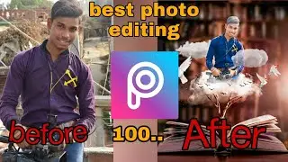 PicsArt Cloud Book Photo Editing | PicsArt Photo Editing New Style | PicsArt Photo Editing