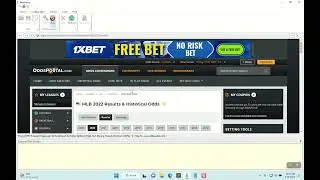 Web Scrape OddsPortal Baseball Odds | MLB Historical Odds