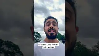 🇺🇸 Green Card Prosesi 3-cü Mərhələ #amerikadayaşam #birgunamerikada
