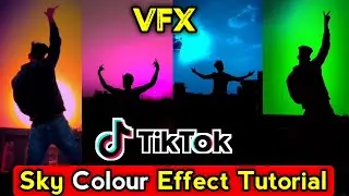 Sky Colour effect tiktok | Tiktok new trend sky vfx tutorial | Alight motion
