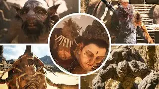Black Myth: Wukong   All Bosses (Chapter 2) + Secret Boss Fights [4K 60FPS]