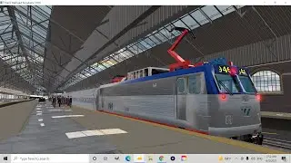 My Amtrak AEM-7's are now ready to be exported.
