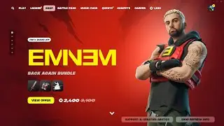 NEW 'EMINEM x FORTNITE' SKIN OUT NOW!!