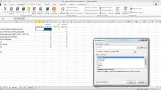 Excel and Questionnaires: How to enter the data and create the charts