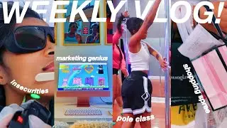 VLOG: GETTING LASER HAIR REMOVAL + SHOPPING SPREE + POLE DANCING CLASS + A MARKETING GENIUS
